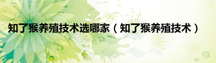 知了猴养殖技术选哪家（知了猴养殖技术）