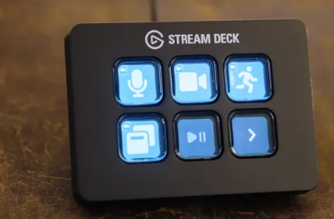 StreamDeckMini是完美的小型变焦控制器