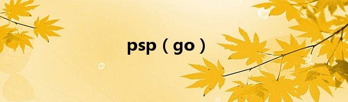 psp（go）