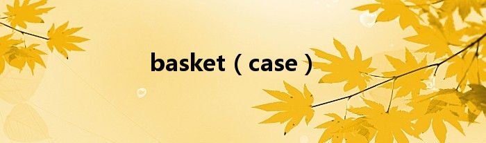 basket（case）