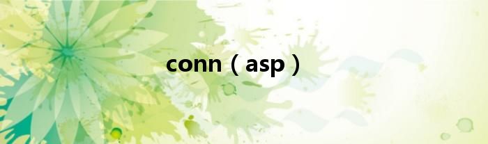 conn（asp）