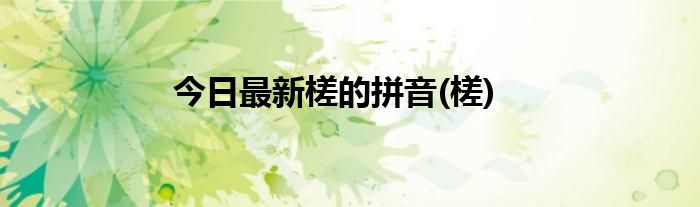 今日最新槎的拼音(槎)