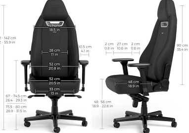 noblechairs LEGEND黑色版游戏椅评测