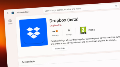 Dropbox现已在Windows10和11上的微软Store中提供