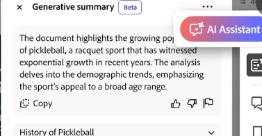 Adobe宣布推出新的AI工具可帮助您搜索总结冗长的PDF